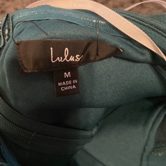 Emerald green dress - Picture 3 of 4